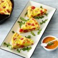 Angel Sweet® Frittata with Sour and Sweet Twister™ Sauce