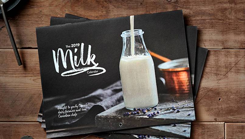 The Story Behind the Milk Calendar & Baked Nutty Berry French Toast recipe