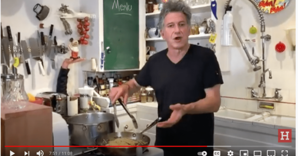 Easy Pasta Green Garlic Pasta Recipe with Bob Blumer